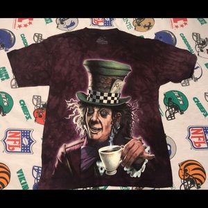 Mad Hatter 2014 Alice In Wonderland Tie Dye Shirt